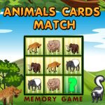 Free Games - Animals Cards Match