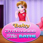 Free Games - Baby Princess Mia Bathe