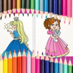 Free Games - Beautiful Princess Coloring Book