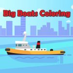 Free Games - Big Boats Coloring