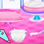 Free Games - Cherry Blossom Cake Cooking