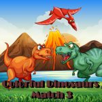 Free Games - Colorful Dinosaurs Match 3