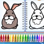 Free Games - Coloring Bunny Book