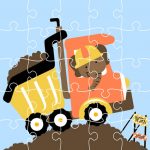 Free Games - Dumper Trucks Jigsaw