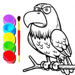 Free Games - Eagle Coloring Book