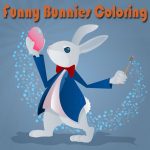 Free Games - Funny Bunnies Coloring