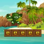 Free Games - Green Ninja Run