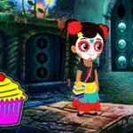 Free Games - Lovable Halloween Girl Escape