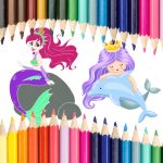 Free Games - Mermaid Coloring Book