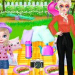 Free Games - Princess Family Picnic Day