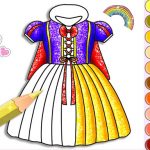 Free Games - Princess Glitter Coloring