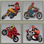 Free Games - Racing Motorcycles Memory