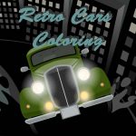 Free Games - Retro Cars Coloring