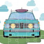 Free Games - Retro Cars Jigsaw