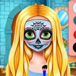 Free Games - Sisters Halloween Face Paint