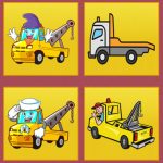 Free Games - Tow Trucks Memory