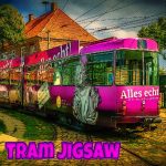 Free Games - Tram Jigsaw