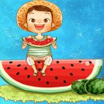 Free Games - Watermelon and Drinks Puzzle