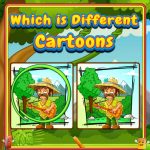 Free Games - Which Is Different Cartoon