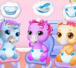 Free Games - Baby Pony Sisters Care