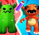Free Games - Battle Of Monster: Drawing