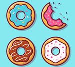 Free Games - Coloring Book: Doughnuts