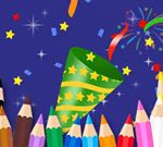 Free Games - Coloring Book: Happy New Year