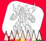 Free Games - Coloring Book: Robot And Car