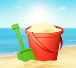 Free Games - Coloring Book: Sand Bucket