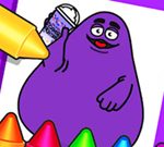 Free Games - Grimace Shake Draw And Erase