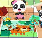 Free Games - Jigsaw Puzzle: Baby Panda Play Jigsaw